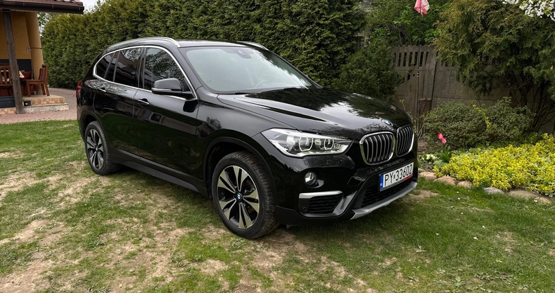 BMW X1 cena 78500 przebieg: 89000, rok produkcji 2018 z Poznań małe 92